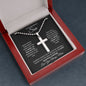 Wonderful Son - Stainless Cross Necklace w/Ball Chain