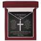 Wonderful Son - Stainless Cross Necklace with Ball Chain