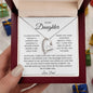 My Baby Girl - Daughter - Forever Love Necklace