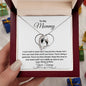 To My Mommy- Love, Your Tummy - Forever Love Necklace