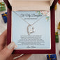 Daughter- On Your Pregnancy -Forever Love Necklace - Mom To Be- Mother's Day Gift