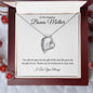To My Amazing Bonus Mother - Forever Love Neckace