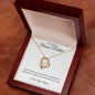 To My Amazing Bonus Mother - Forever Love Neckace