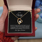To My Wife - I Love You- Forever Love Necklace