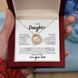 Daughter- Never Forget - Forever Love Necklace