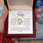 To My Wife - I'm Sorry - Forever Love Necklace