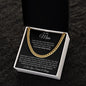 To My Man - Cuban Link Necklace