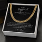 To My Boyfriend - Cuban Link Necklace
