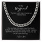 To My Boyfriend - Cuban Link Necklace