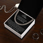 To My Man - Cuban Link Necklace