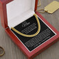 To My Man - Cuban Link Necklace
