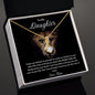 To My Daughter - This Mama Lion Will Always Have Your Back - Alluring Beauty Necklace