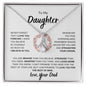 Daughter - Straighten Your Crown - Alluring Beauty Necklace