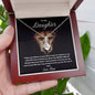 To My Daughter - This Mama Lion Will Always Have Your Back - Alluring Beauty Necklace