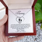 To My Mommy - Love, Your Tummy - Alluring Beauty Necklace