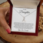 To My Daughter - You Are Enough - Alluring Beauty Necklace