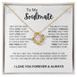 Soulmate - Missing Piece - Forever Love Necklace