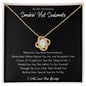 Stunning Smokin Hot Soulmate - Love Knot Necklace