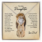 I Will Always Have Your Back - Love Knot Necklace