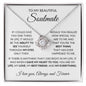Soulmate - Best Friend - Love Knot Necklace