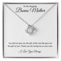 To My Amazing Bonus Mother - Love Knot Necklace