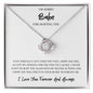 Babe, Please Forgive Me - Love Knot Necklace