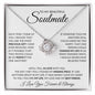 To My Beautiful Soulmate - You Are The Most Precious Gift - Love Knot Necklace