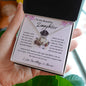 I Love You Always and Forever - Daughter - Love Knot Necklace
