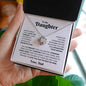 Daughter - I Love You Forever - Love Knot Necklace