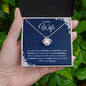 To My Wife - Love Knot Necklace