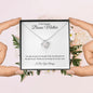 To My Amazing Bonus Mother - Love Knot Necklace