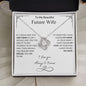 Beautiful Future Wife - Love Knot Necklace