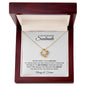 Stunning Soulmate - I Love You- Love Knot Necklace