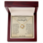 Be Brave - Love, Grandpa - Love Knot Necklace