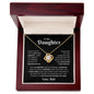 Daughter -Love Knot - Straighten Your Crown - Gift For Her