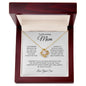 To My Loving Mom - Love Knot Necklace