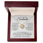 To My Beautiful Soulmate - You Are The Most Precious Gift - Love Knot Necklace