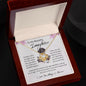 I Love You Always and Forever - Daughter - Love Knot Necklace