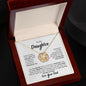 Daughter - Straighten Your Crown - Love Knot Necklace