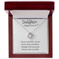 Daughter Sweet 16- Love Knot Necklace