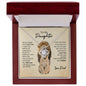 I Will Always Have Your Back - Love Knot Necklace