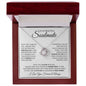 To My Beautiful Soulmate - You Are The Most Precious Gift - Love Knot Necklace