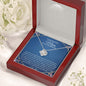 To My Mom On My Wedding Day - Love Knot Necklace