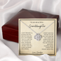 Be Brave - Love, Grandpa - Love Knot Necklace