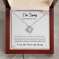 I'm Sorry For Hurting You - Love Knot Necklace