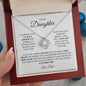 Daughter - For A Moment- Love Knot Necklace