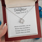 Daughter Sweet 16- Love Knot Necklace
