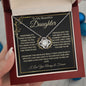 My Beautiful Daughter - Love Knot Necklace