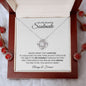 Stunning Soulmate - I Love You- Love Knot Necklace