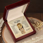 I Will Always Have Your Back - Interlocking Hearts Necklace